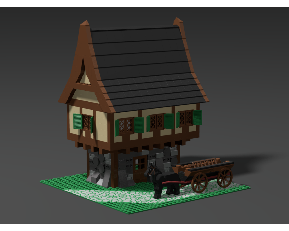 lego medieval farm