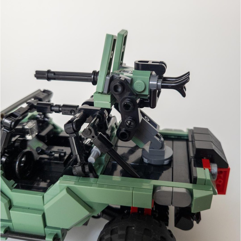 LEGO MOC Halo Infinite Warthog Revised by Paulfont88 Rebrickable Build with LEGO