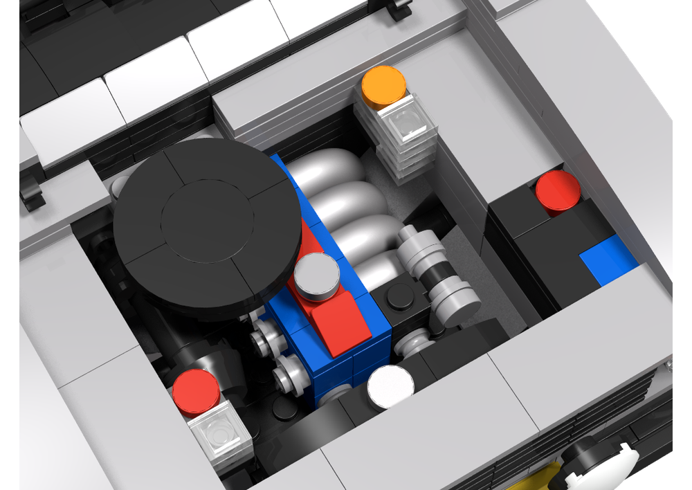 ウニモグ LEGO MOC-118694 Ford Escort 1600 Sport Mk II - 1975 to 1980 (Grey