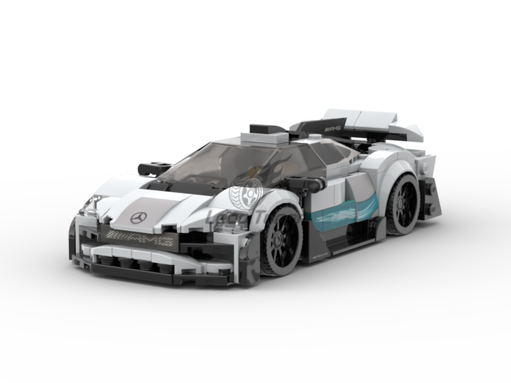 LEGO MOC Mercedes AMG Project One by TheBoostedBrick | Rebrickable ...