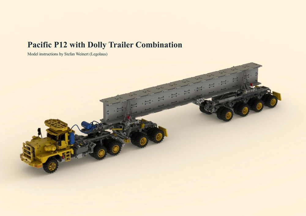 LEGO MOC Pacific P12 with Dolly Trailer Combination by legolaus ...