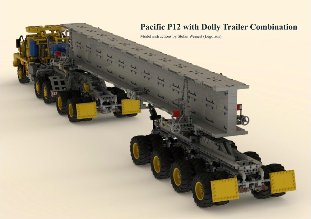 LEGO MOC Pacific P12 with Dolly Trailer Combination by legolaus ...