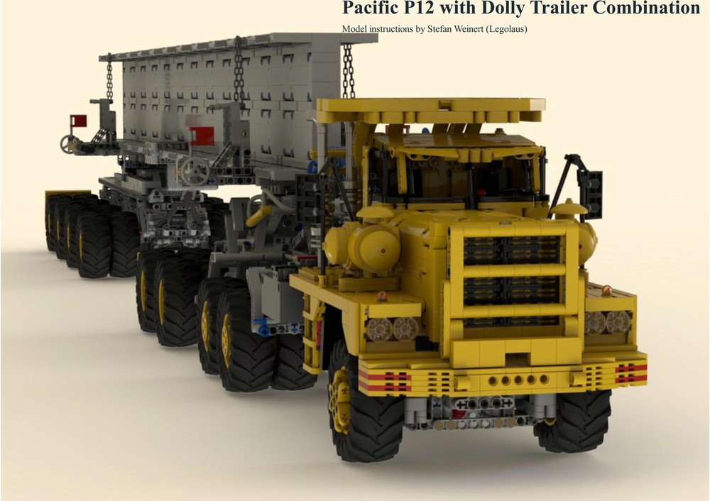 LEGO MOC Pacific P12 with Dolly Trailer Combination by legolaus ...