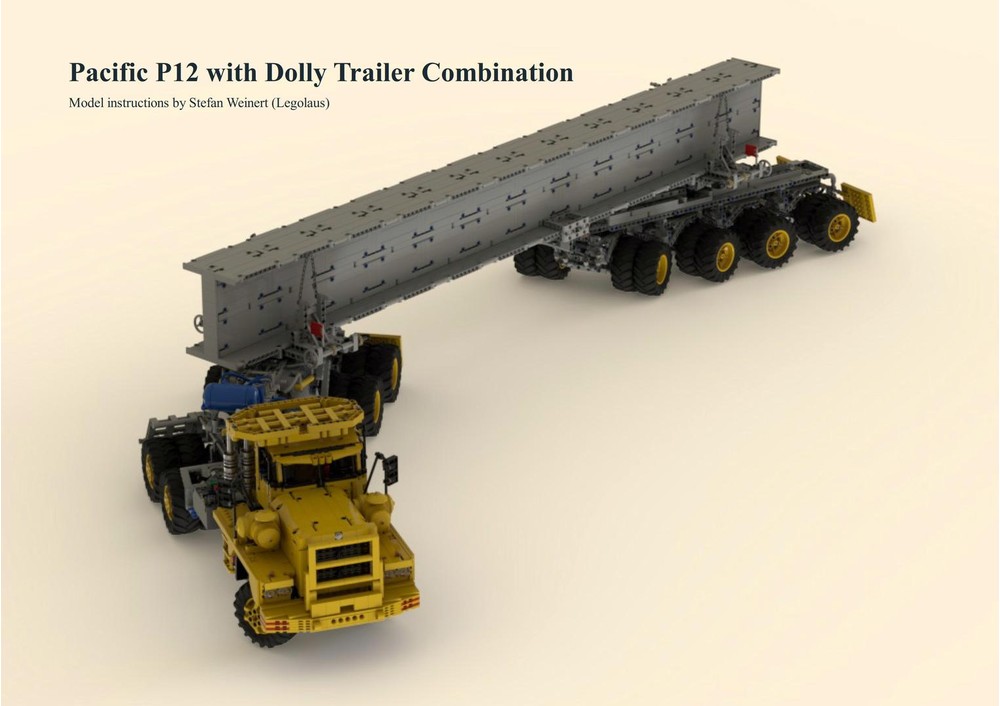 LEGO MOC Pacific P12 with Dolly Trailer Combination by legolaus ...