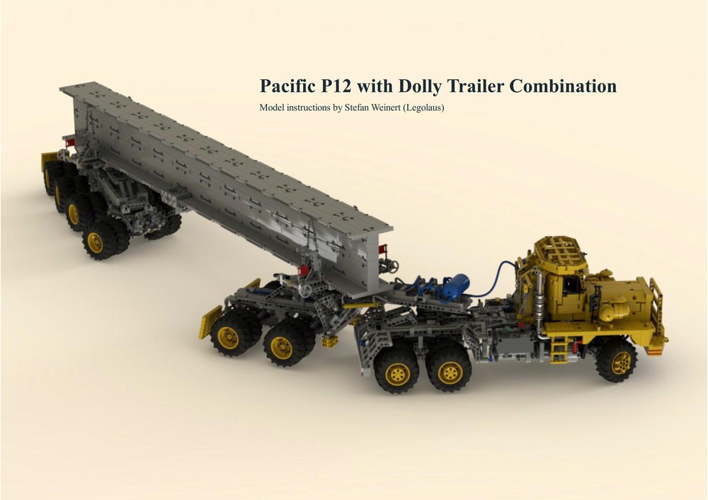 LEGO MOC Pacific P12 with Dolly Trailer Combination by legolaus ...