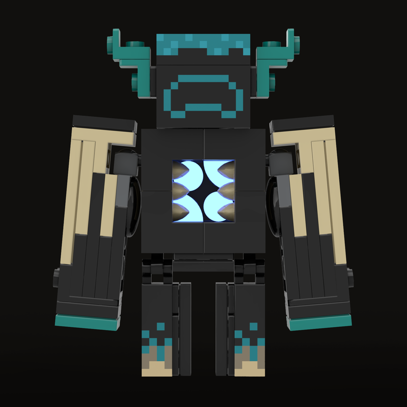 Mini-Warden / base model Minecraft Skin