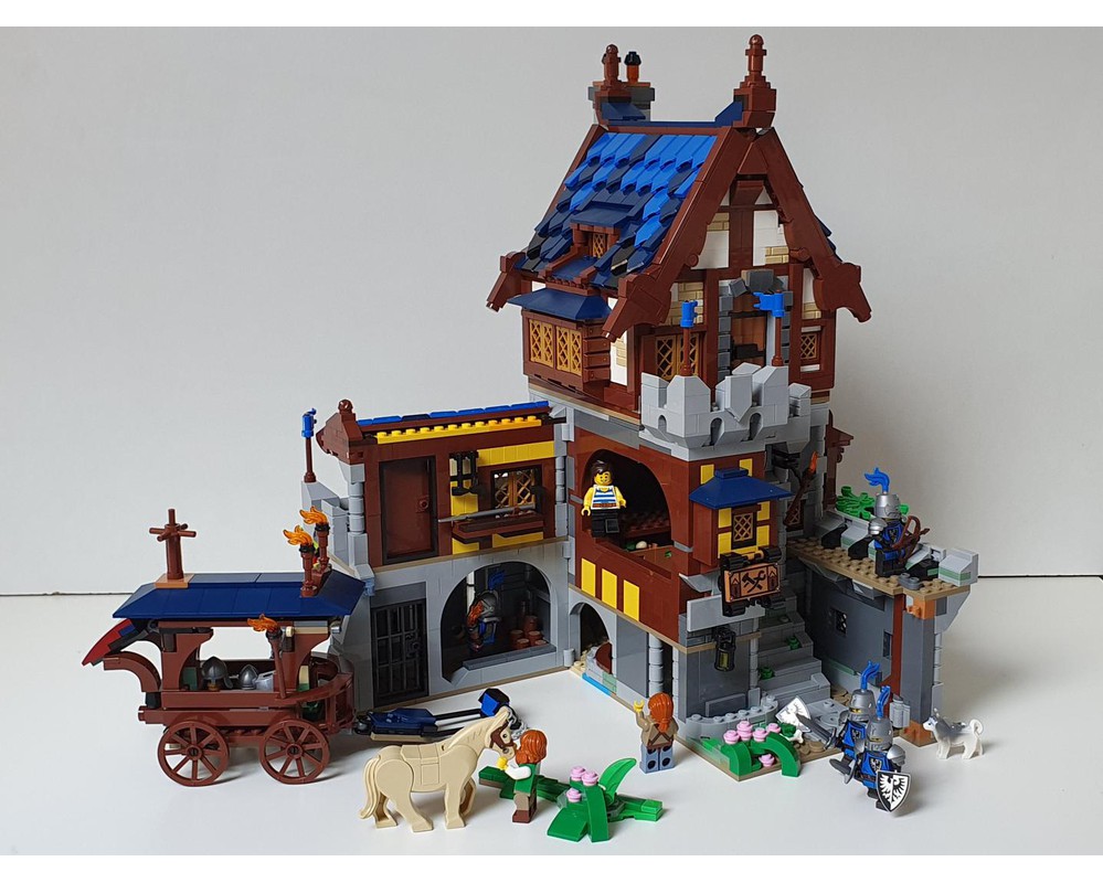 LEGO MOC Medieval Castle Keep by Gr33tje13 | Rebrickable - Build with LEGO