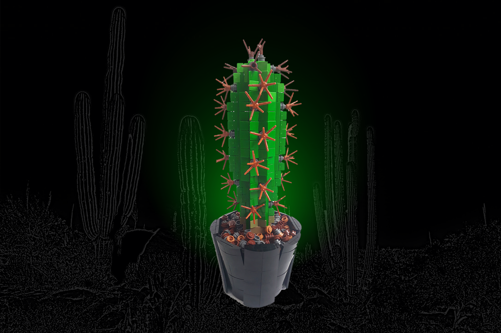 LEGO IDEAS - Cactus in a Pot