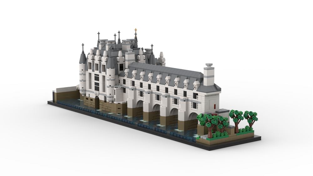 LEGO MOC-118889 Château de Chenonceau by Pizzasemmel | Rebrickable ...