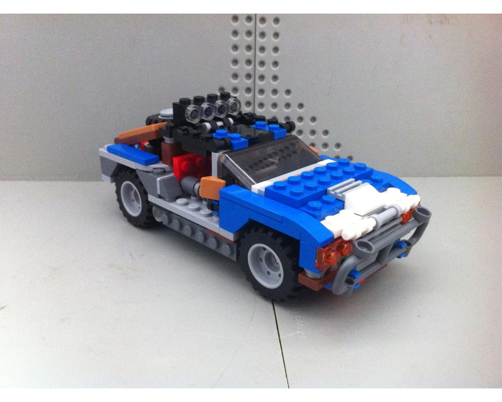 Lego Moc-11901 31075 Off Road Delorean (creator > Basic Model > Traffic 