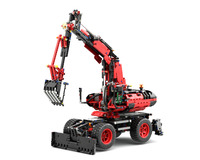Wheeled Excavator with accessories, 42082