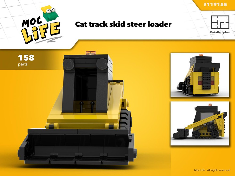cat track skid steer