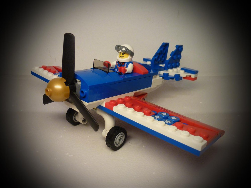 LEGO MOC 31076 Fighter Plane by Rebrickable - Build with