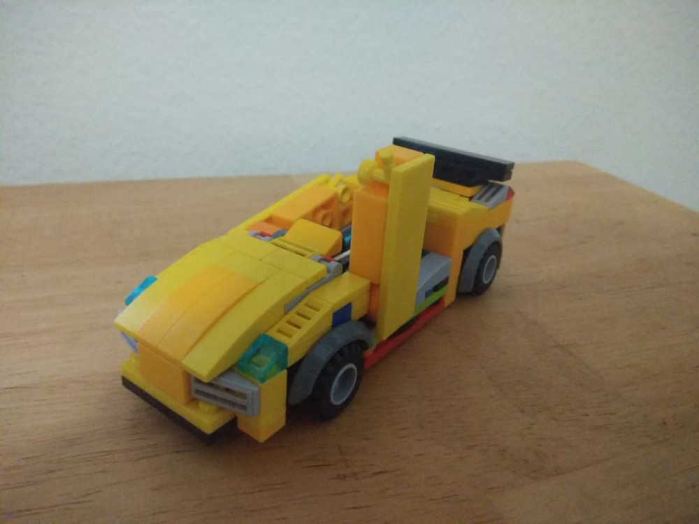 Lego Moc Lego Convertible Sports Car By Avilego 