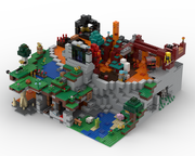 LEGO MOC Cheesey Studios's Custom Minecraft Iron Golem by charzboi