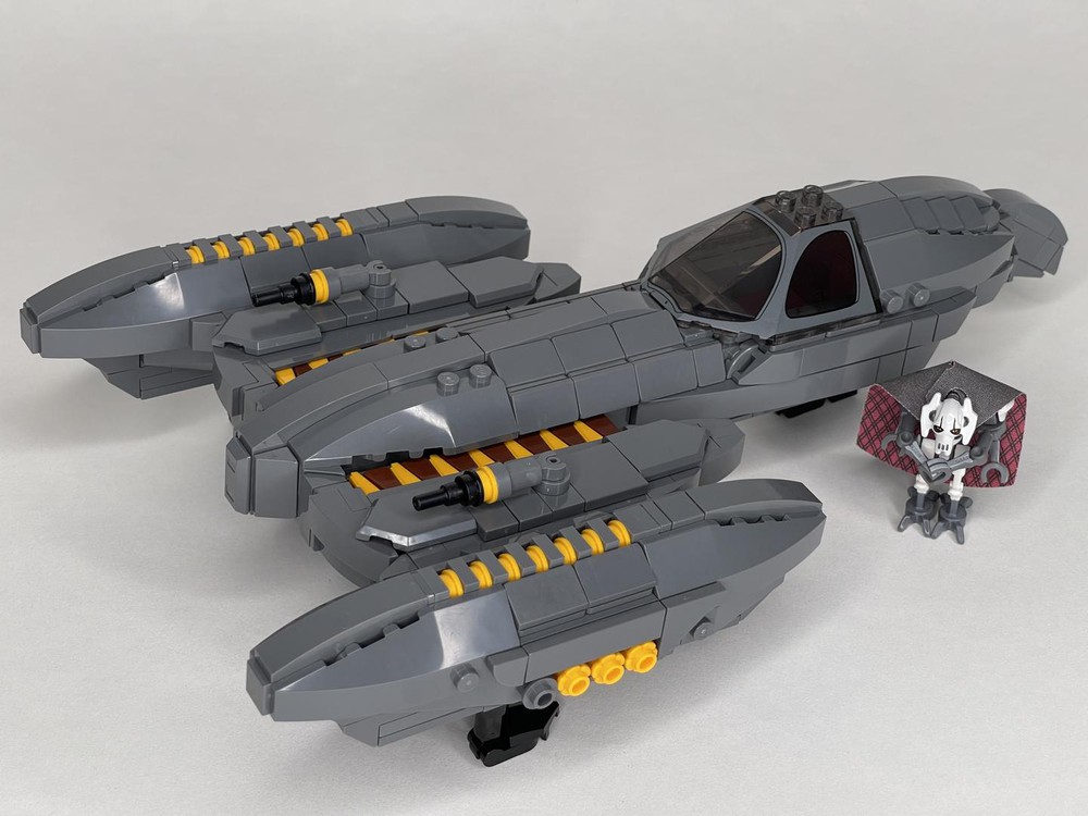 LEGO MOC General Grievous's Starfighter - The Soulless One Scale by | Rebrickable - Build LEGO