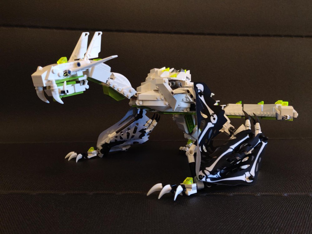 LEGO MOC Dragon (Wyvern) by tomclarke