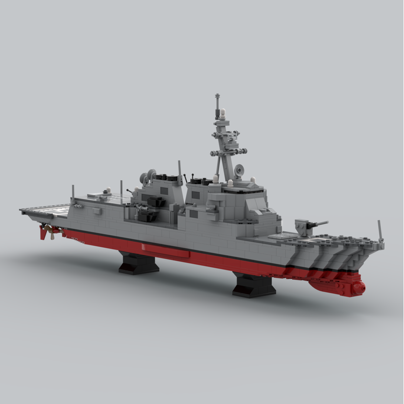 LEGO MOC Arleigh Burke Class Destroyer (Flight III) by mkbricks25 ...