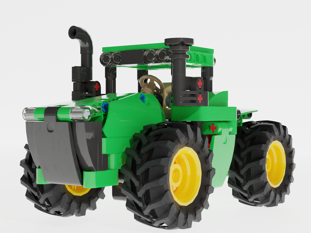 LEGO Technic 42136 John Deere 9620R 4WD Tractor full review