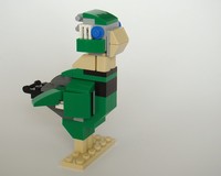31056: Green Parrot