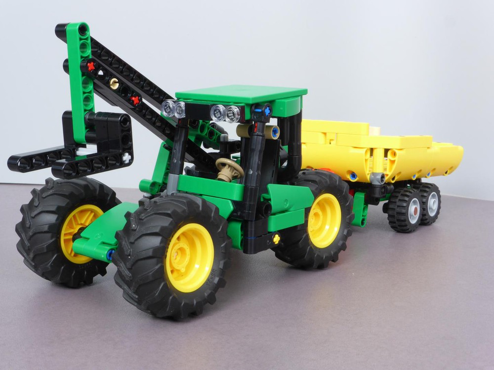 LEGO MOC 42136 - John Deere 3200 Telehandler by GerritvdG | Rebrickable ...