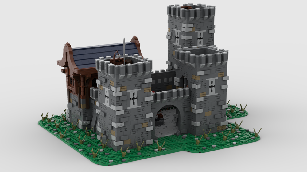 Forge Tal til malt LEGO MOC Castle by JP_Brickworks | Rebrickable - Build with LEGO