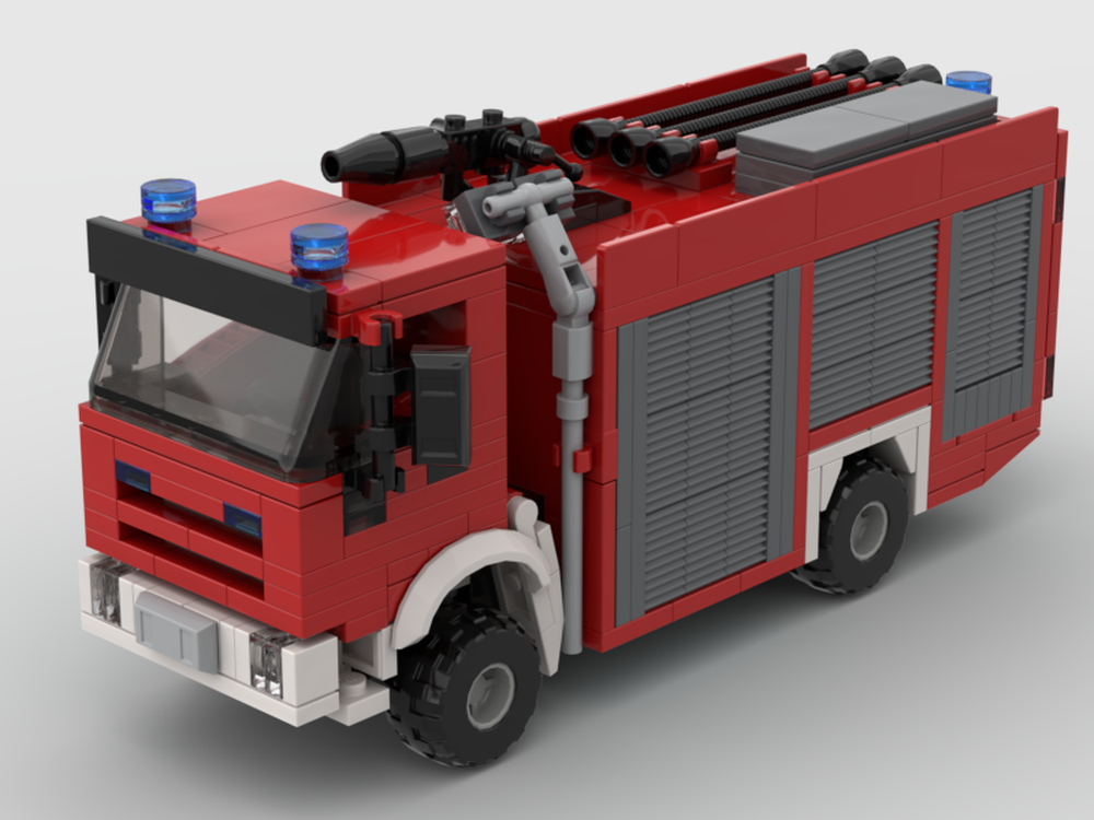 MOC Iveco TLF by | Rebrickable - with