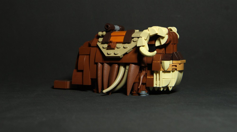 LEGO MOC Bantha by Twin Bricks Rebrickable Build with LEGO