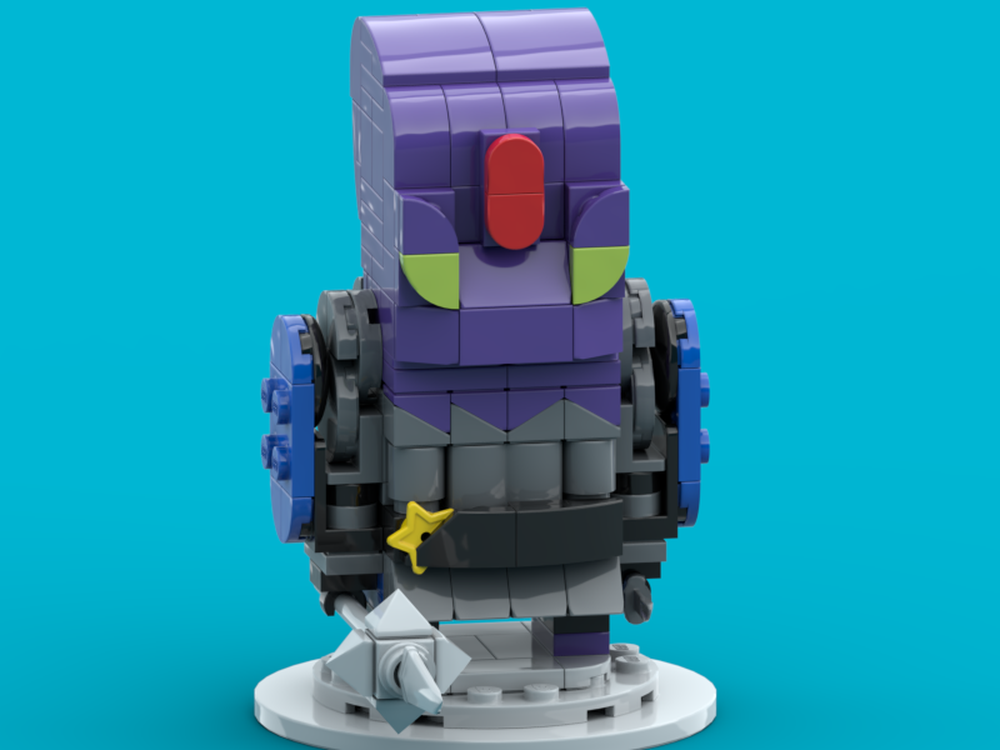 LEGO MOC Foot Clan Soldier From Teenage Mutant Ninja Turtles J4M350N Rebrickable - Build with LEGO