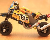 Rally raid motorcycle
