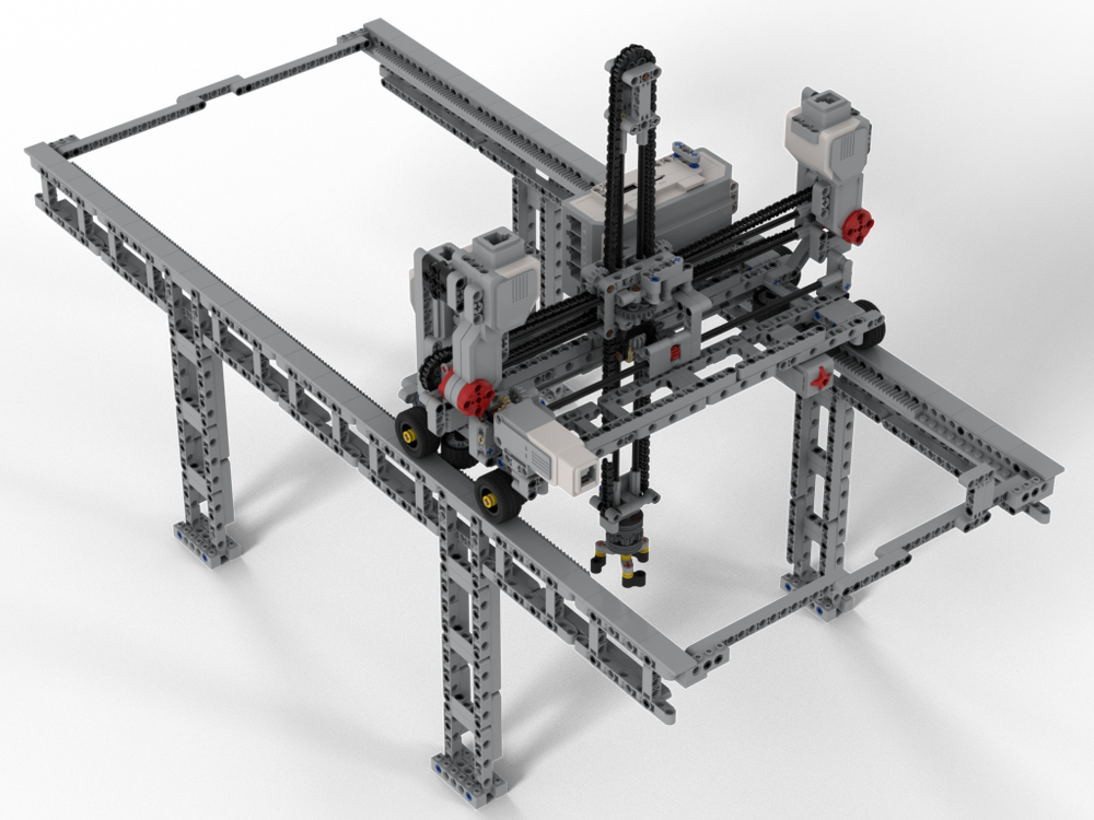 LEGO MOC Robot - Superfast Basic setup by Mr_Jos | Build with LEGO