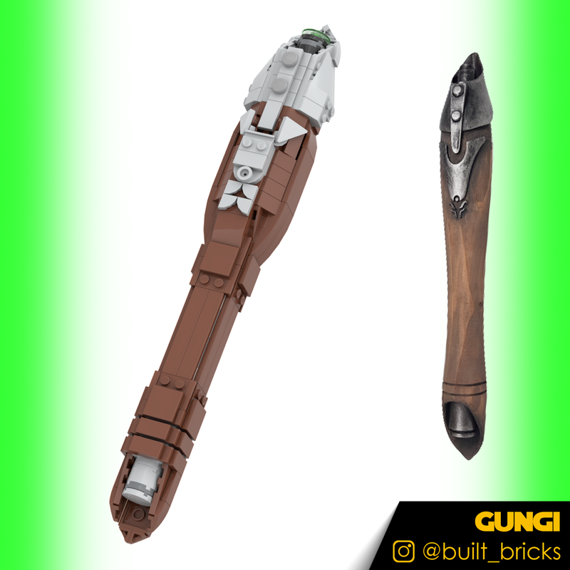 LEGO MOC Gungi Lightsaber by built_bricks Rebrickable Build with LEGO