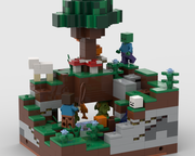 LEGO MOC minecraft slime by Bakedbeans45