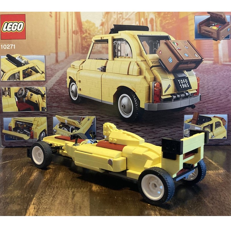 1/18 フィアットカスタム LEGO MOC-119820 10271 Fiat 5 in 1 alternate builds by BAM Mocs