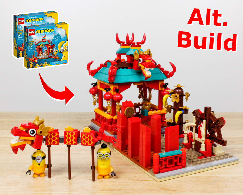 LEGO MOC the Dragon Temple - Minions Alt Build by Stonewall Bricks |  Rebrickable - Build with LEGO