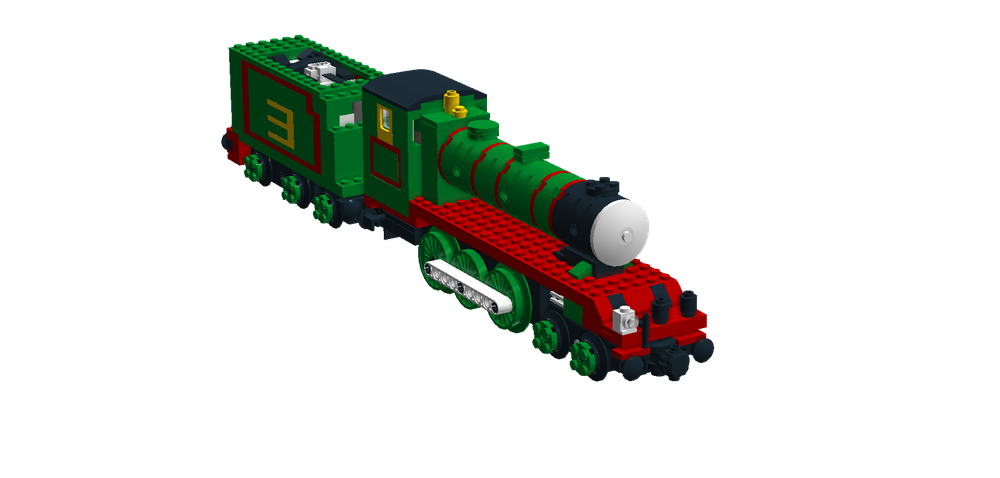 Lego Moc Henry The Green Engine By Jacksondoll1234567890 