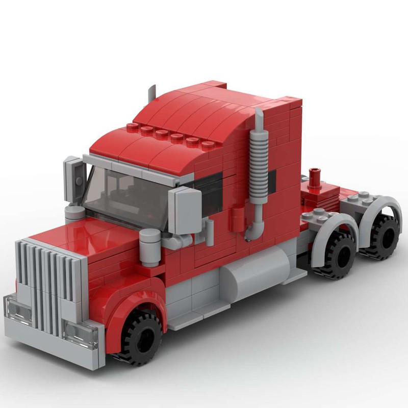 LEGO MOC Peterbilt 389 by Nova.Christoph | Rebrickable - Build with LEGO