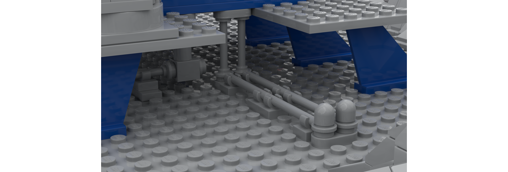 LEGO MOC-120180 Moonbase for the new 10497 Galaxy Explorer by