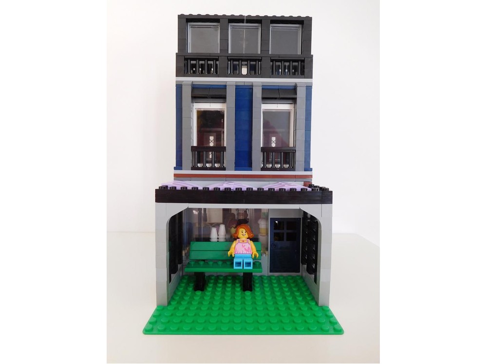 LEGO MOC Bricksburg Bakery by Klaartje68 | Rebrickable - Build with LEGO