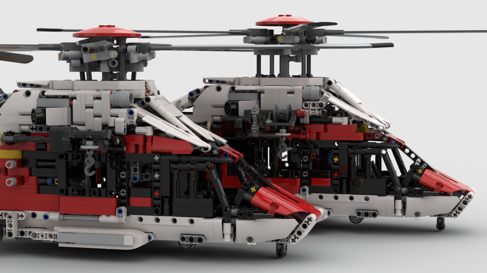 LEGO MOC-120343 42145 rotor cover mod by efferman | Rebrickable - Build ...