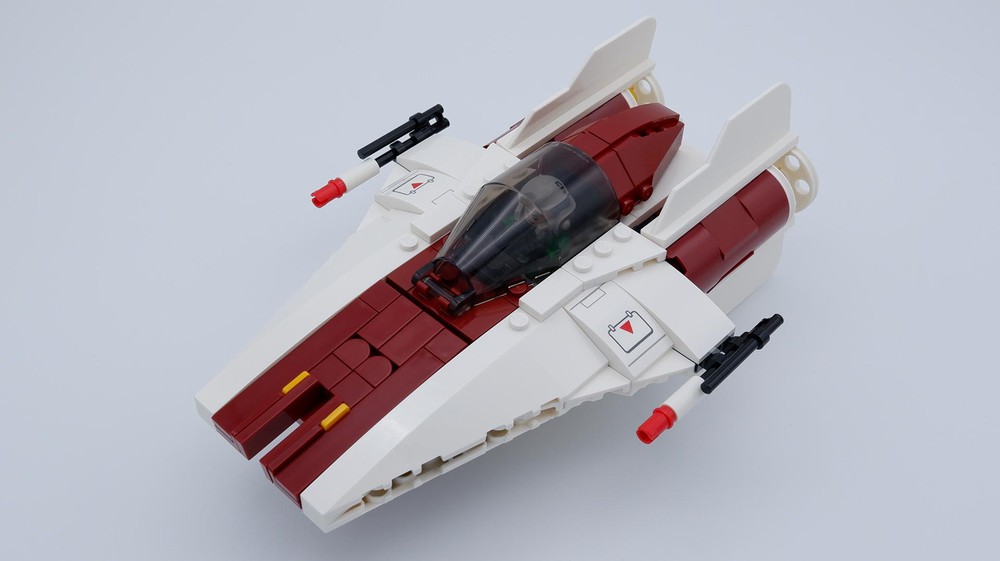 LEGO MOC A-Wing RZ-1 by Jazzitoys | Rebrickable - Build with LEGO