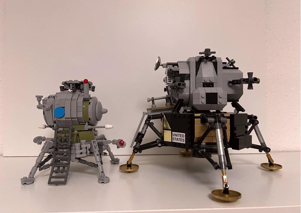 LEGO MOC LK Lander Collection 1:35 (Soviet Moon Lander) by