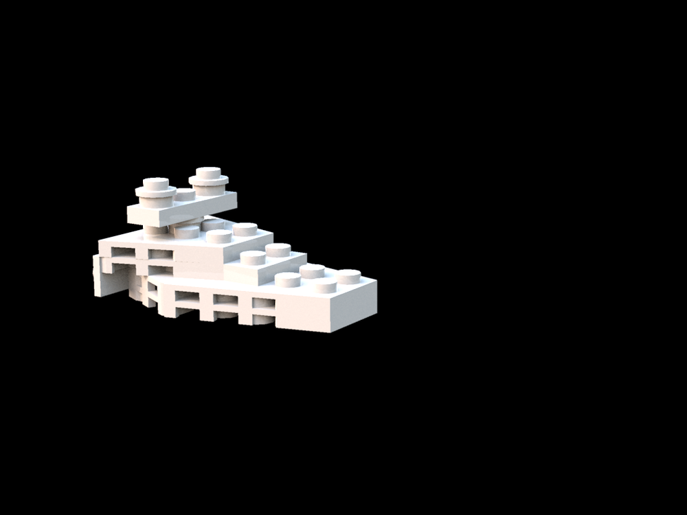 LEGO MOC-12048 NanoStarDestroyer1 by LegoOri | Rebrickable - Build with ...