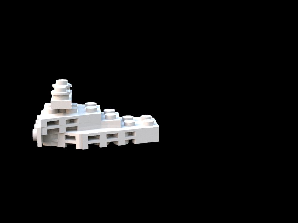 LEGO MOC-12048 NanoStarDestroyer1 by LegoOri | Rebrickable - Build with ...