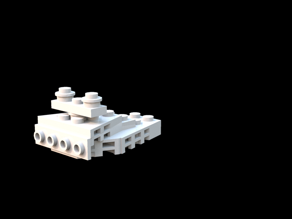 LEGO MOC-12048 NanoStarDestroyer1 by LegoOri | Rebrickable - Build with ...