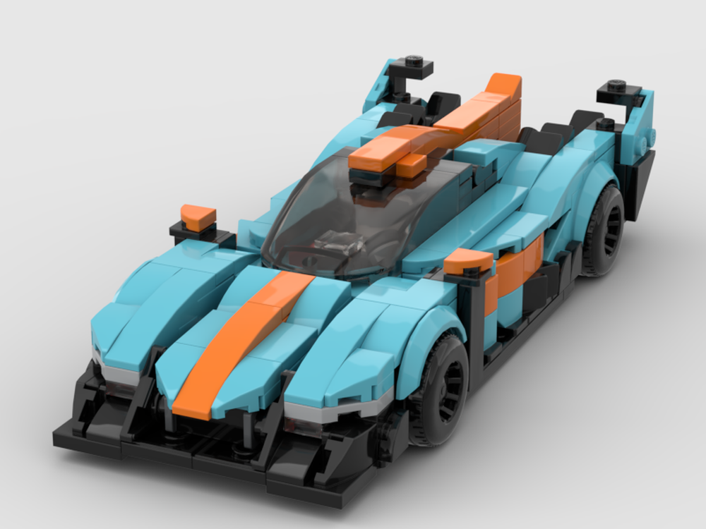 LEGO MOC Custom LMH car by Mybrickcars Rebrickable Build with LEGO