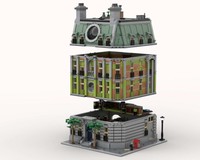 みちゅさま専用 new LEGO Ebony Maw Minifig from Sanctum Sanctorum set 76218