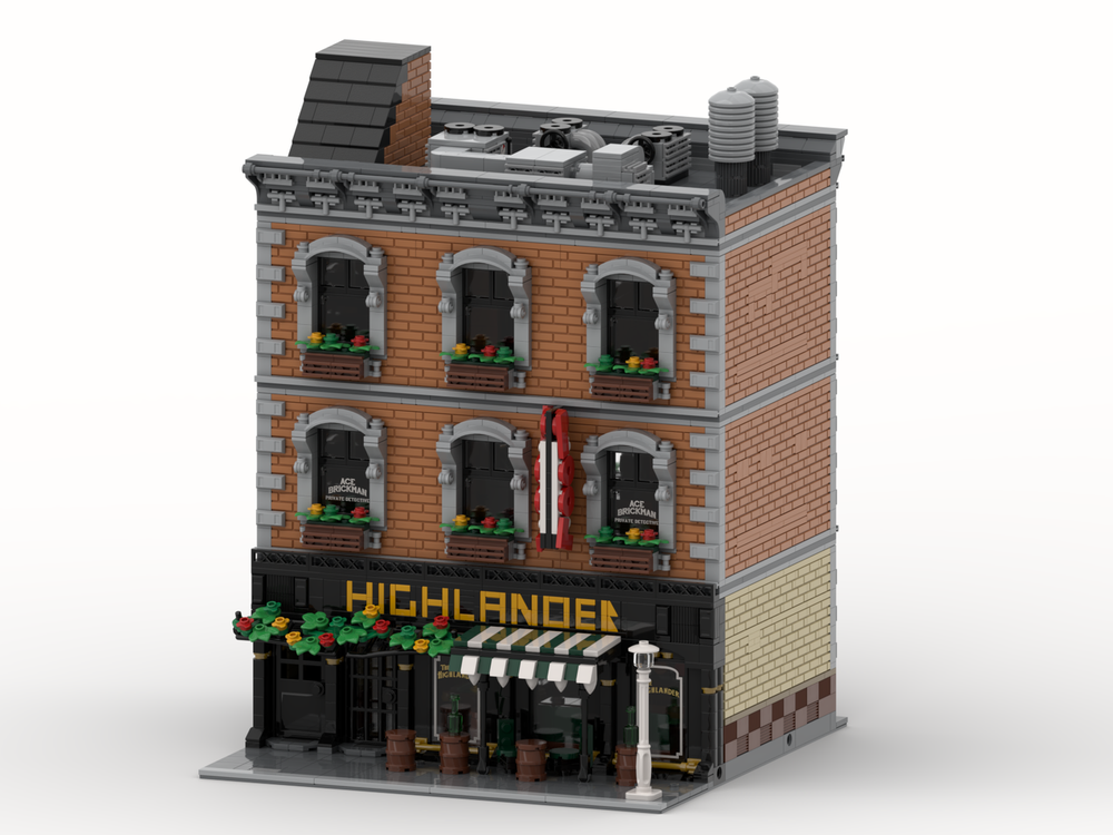 LEGO MOC The Highlander Pub by copernicus508 | Rebrickable with LEGO