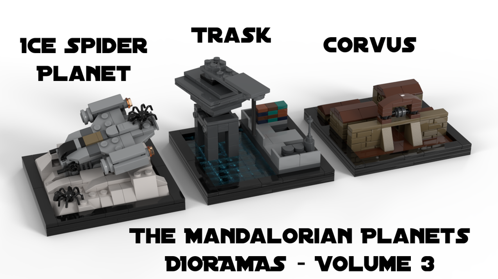 LEGO MOC Micro Diorama : Mandalorian Season 3 Episode 1 : PIRATE