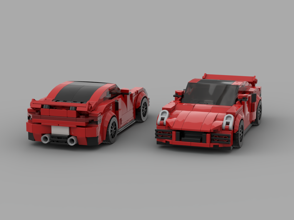 LEGO MOC Porsche 911 by LegoCarMafia | - Build with LEGO